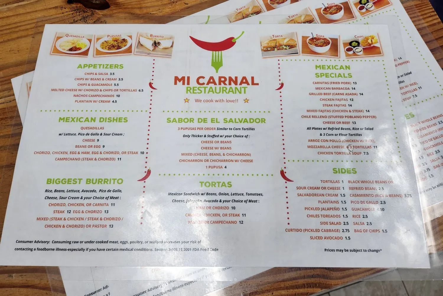 Menu 3