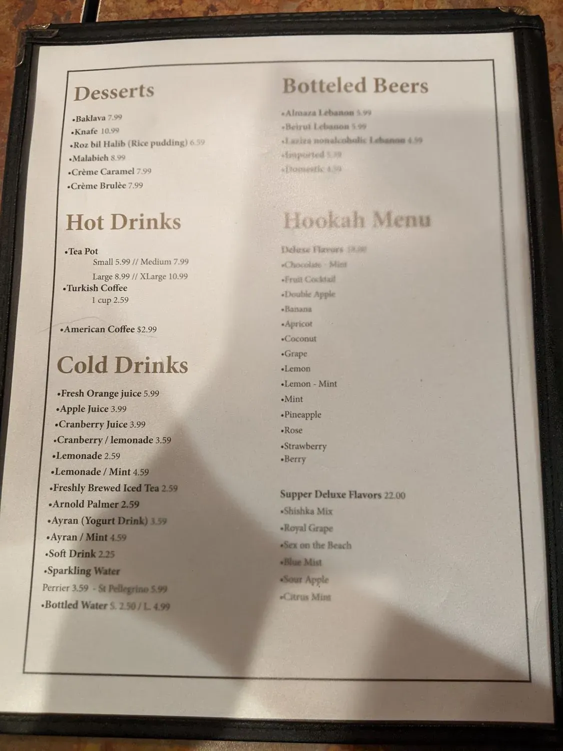 Menu 4