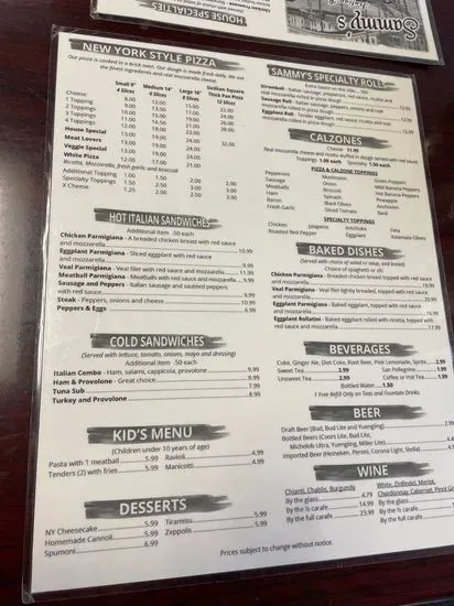 Menu 3