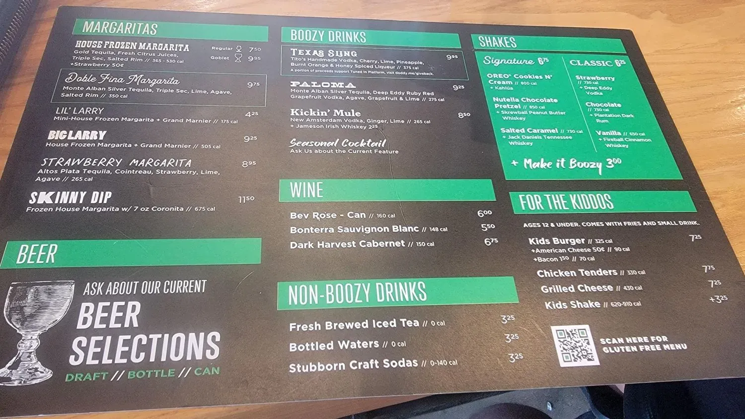 Menu 6