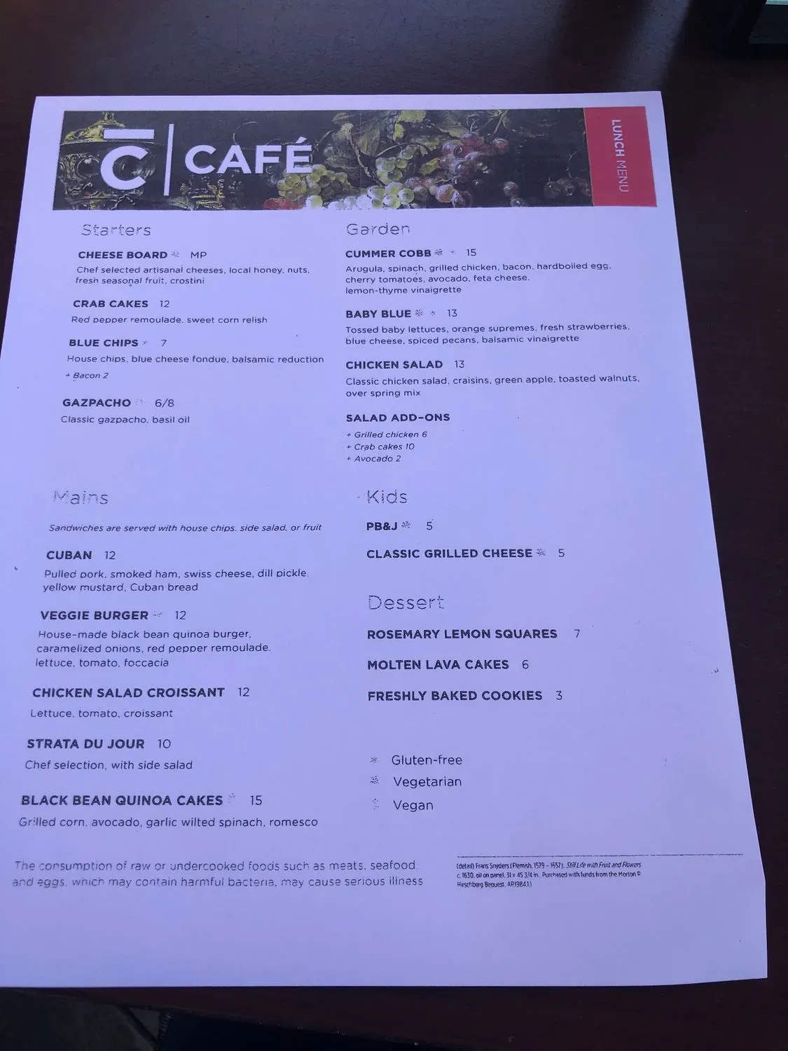 Menu 4