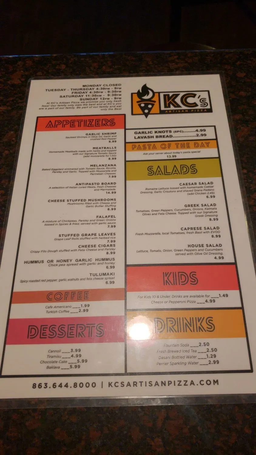 Menu 3