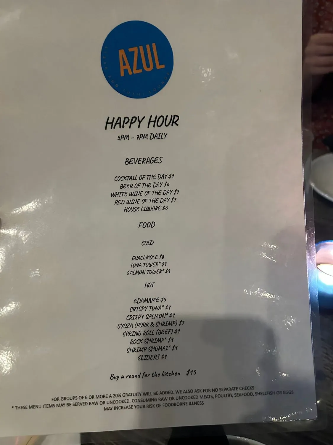 Menu 6