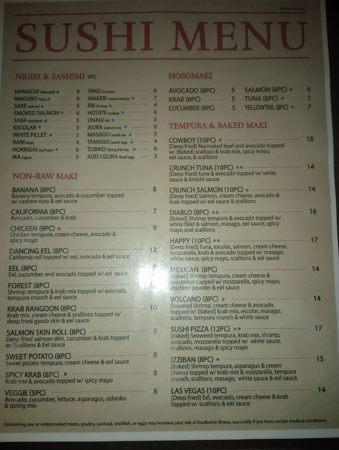 Menu 3