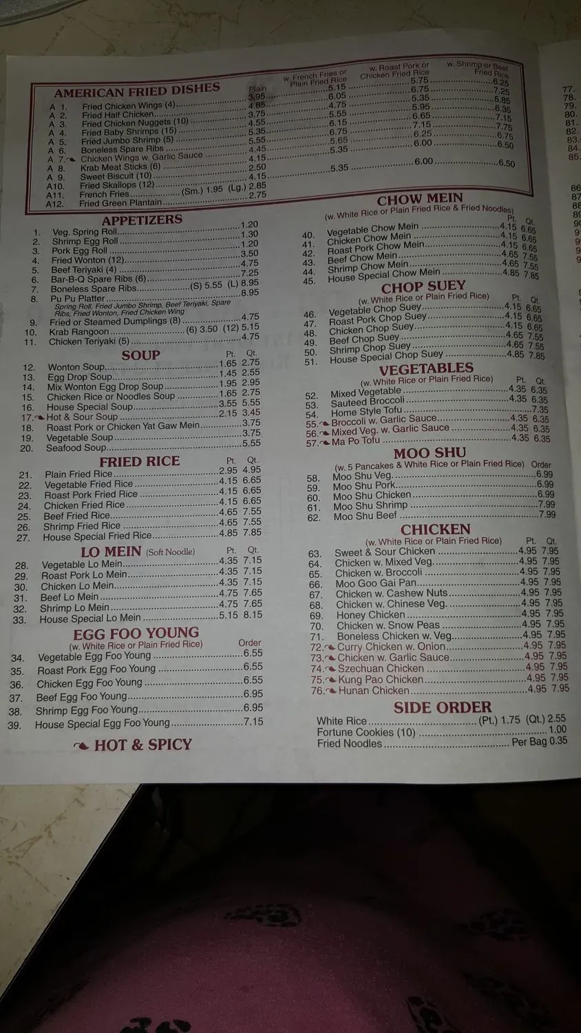 Menu 3