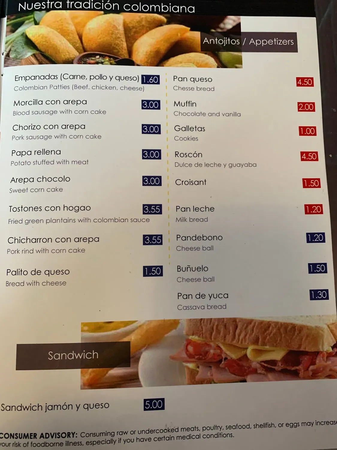 Menu 4