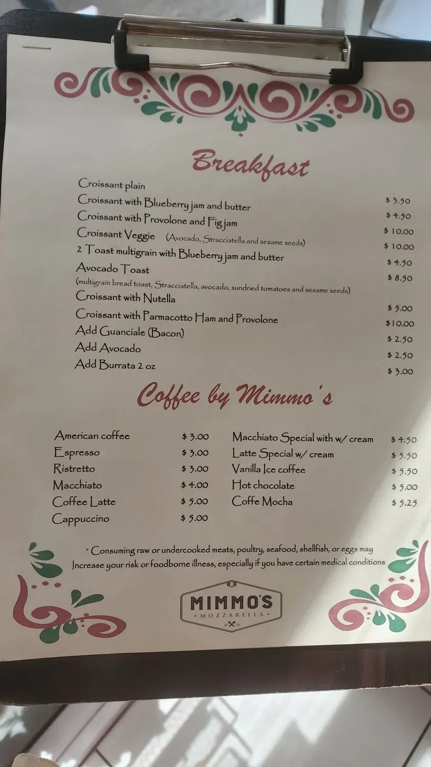 Menu 3