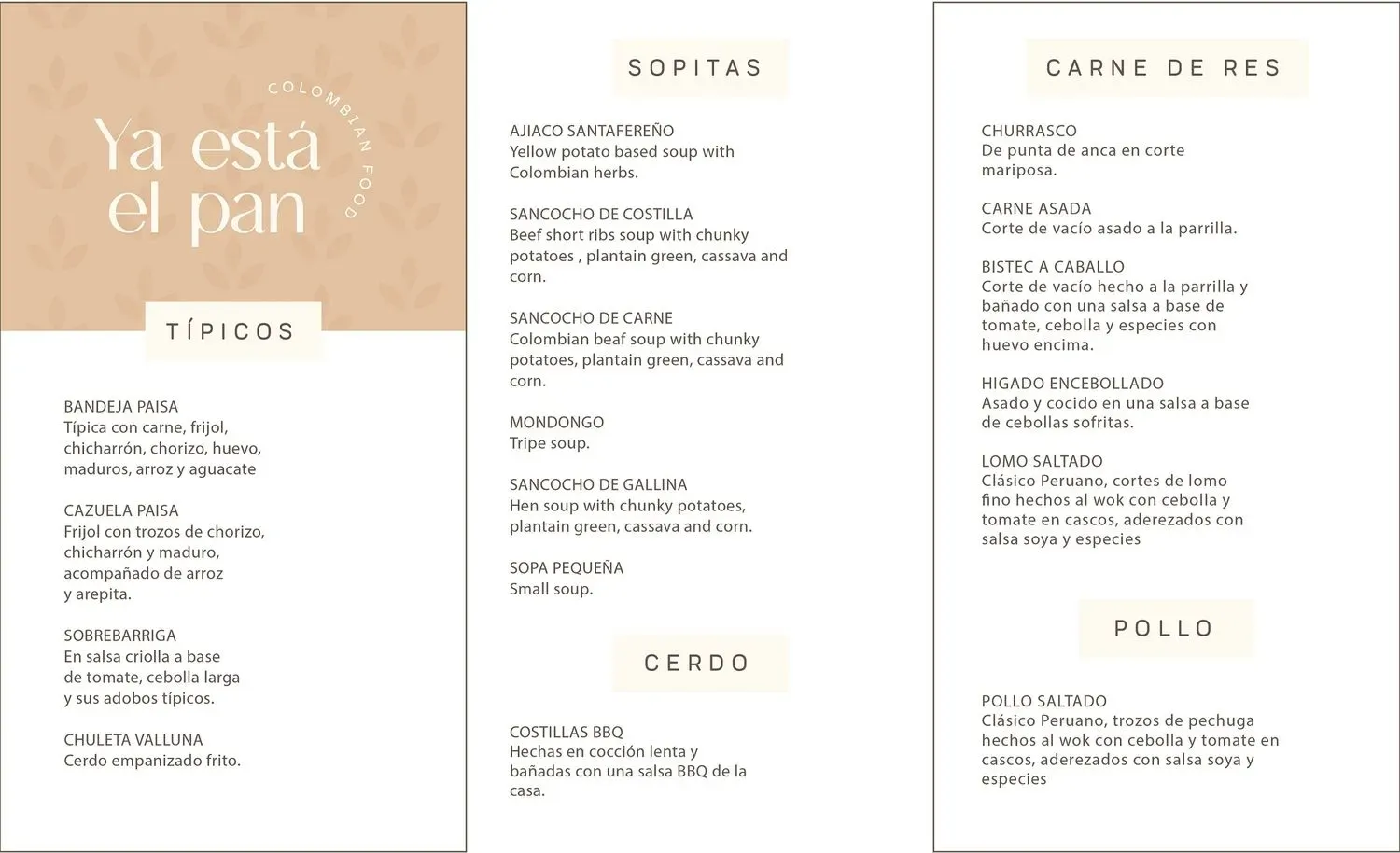 Menu 3