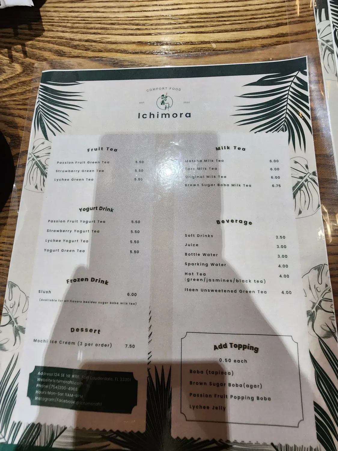 Menu 6