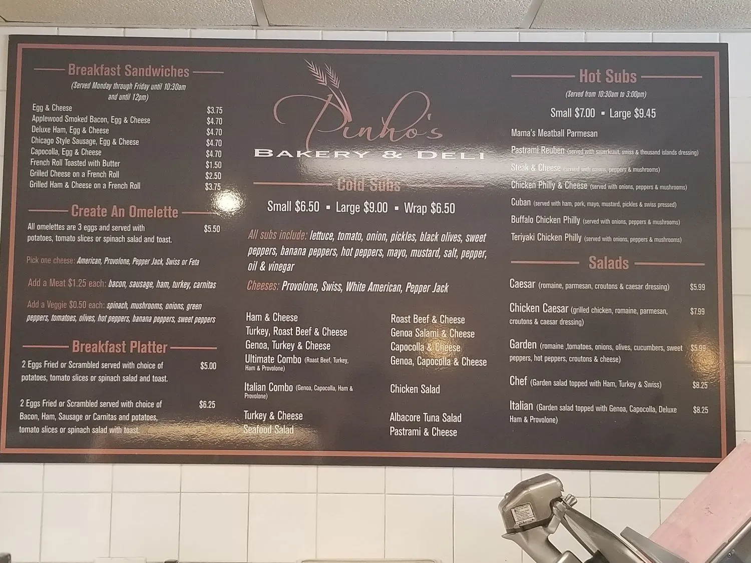 Menu 3