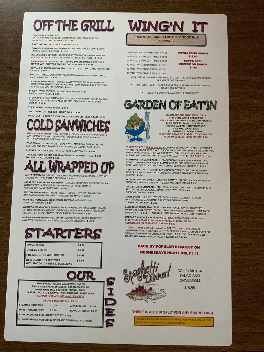 Menu 6