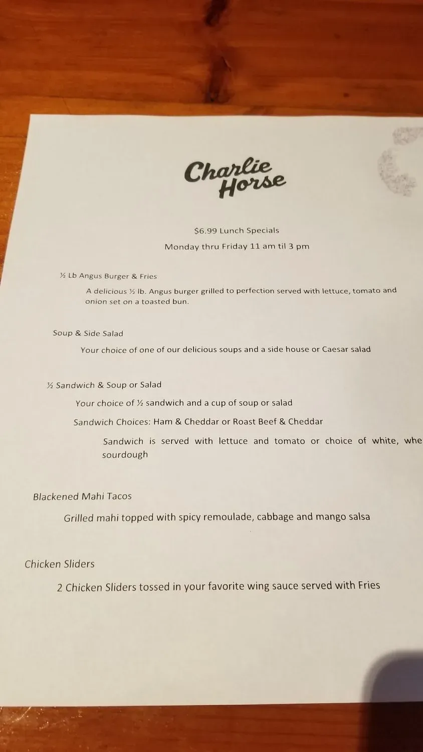 Menu 6