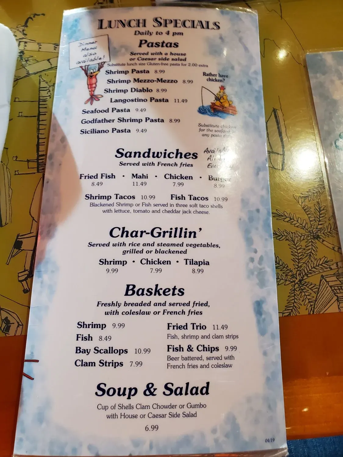 Menu 6