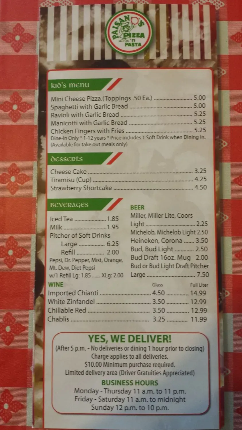 Menu 3