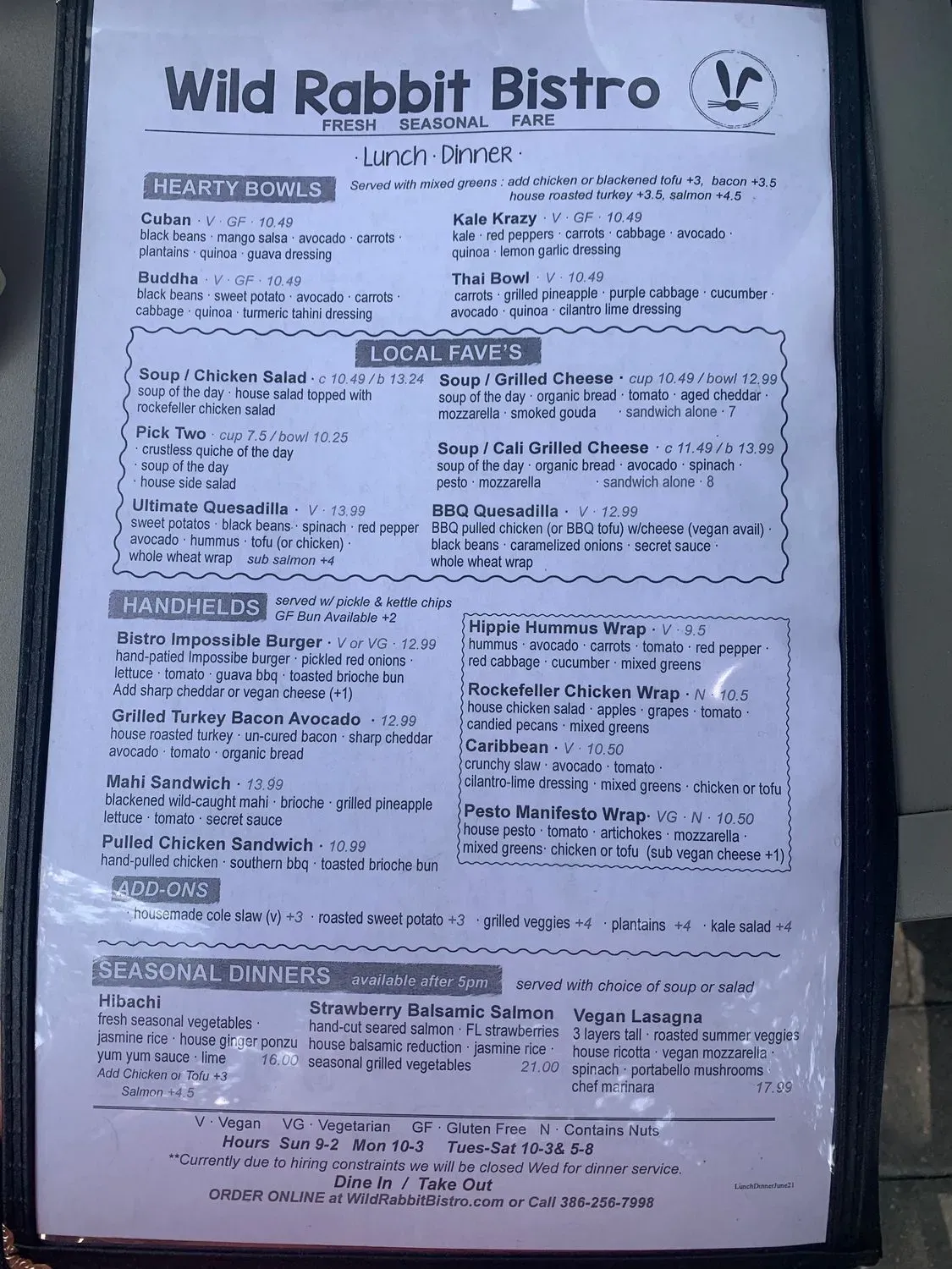 Menu 3