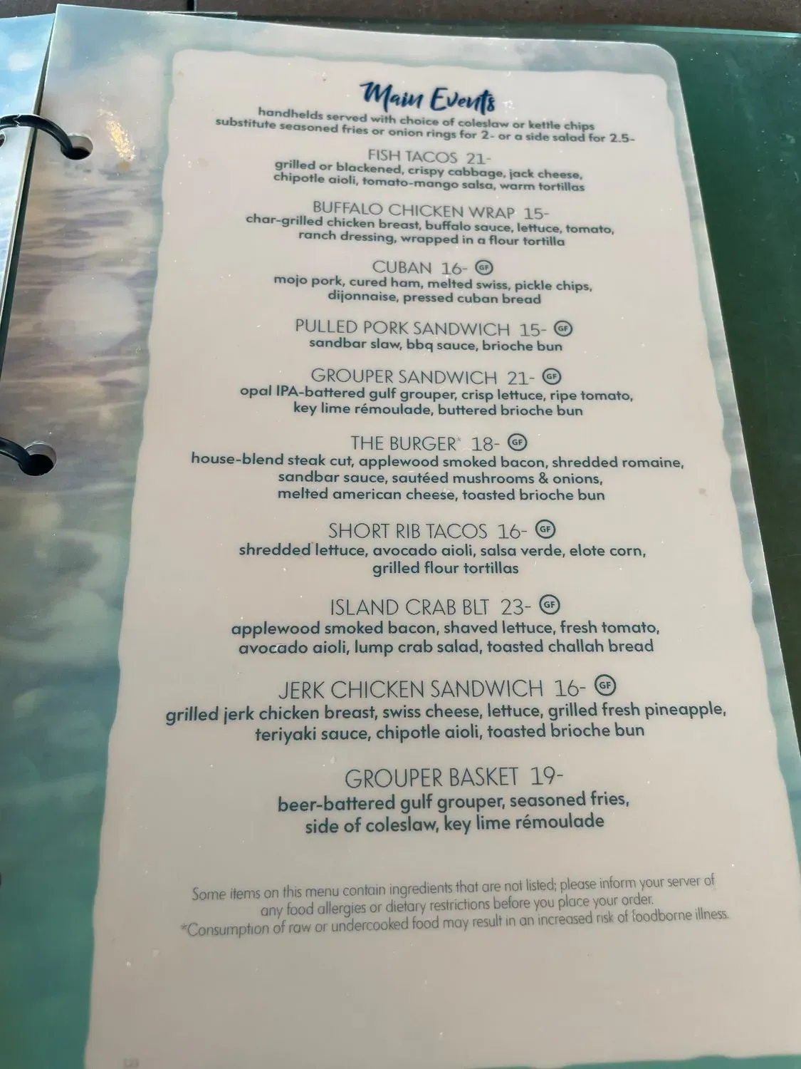 Menu 4