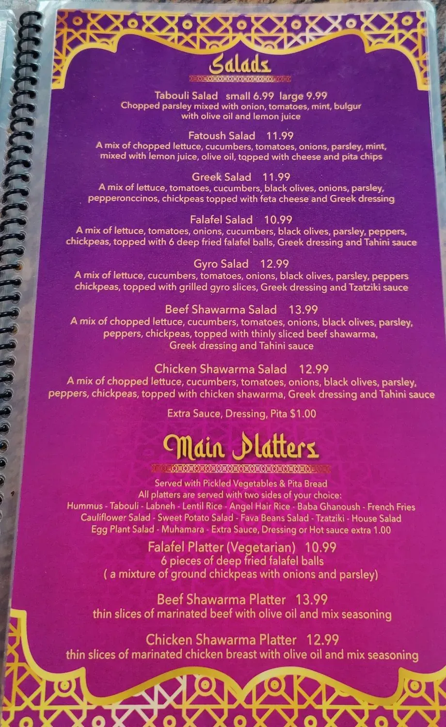 Menu 4