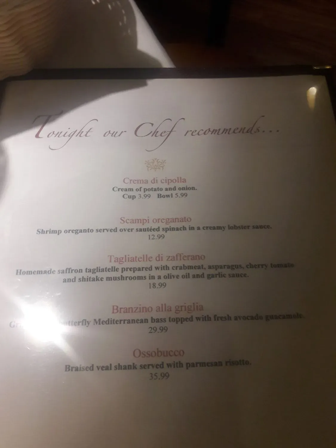 Menu 6