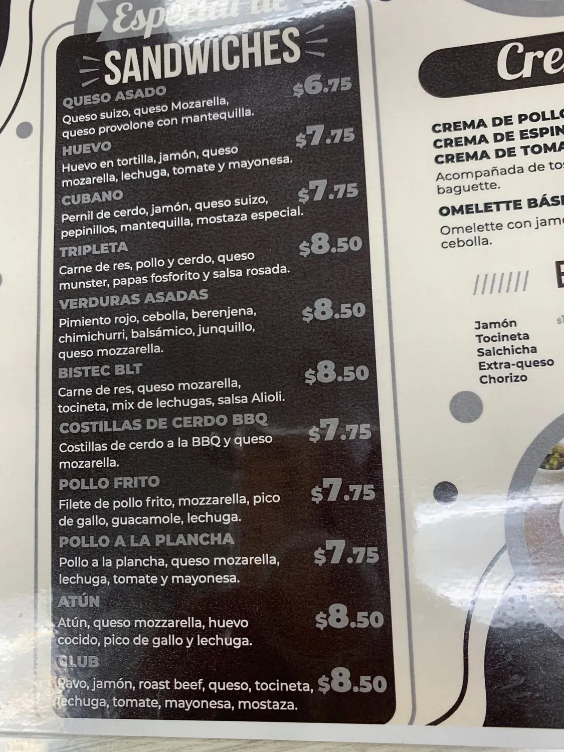 Menu 3