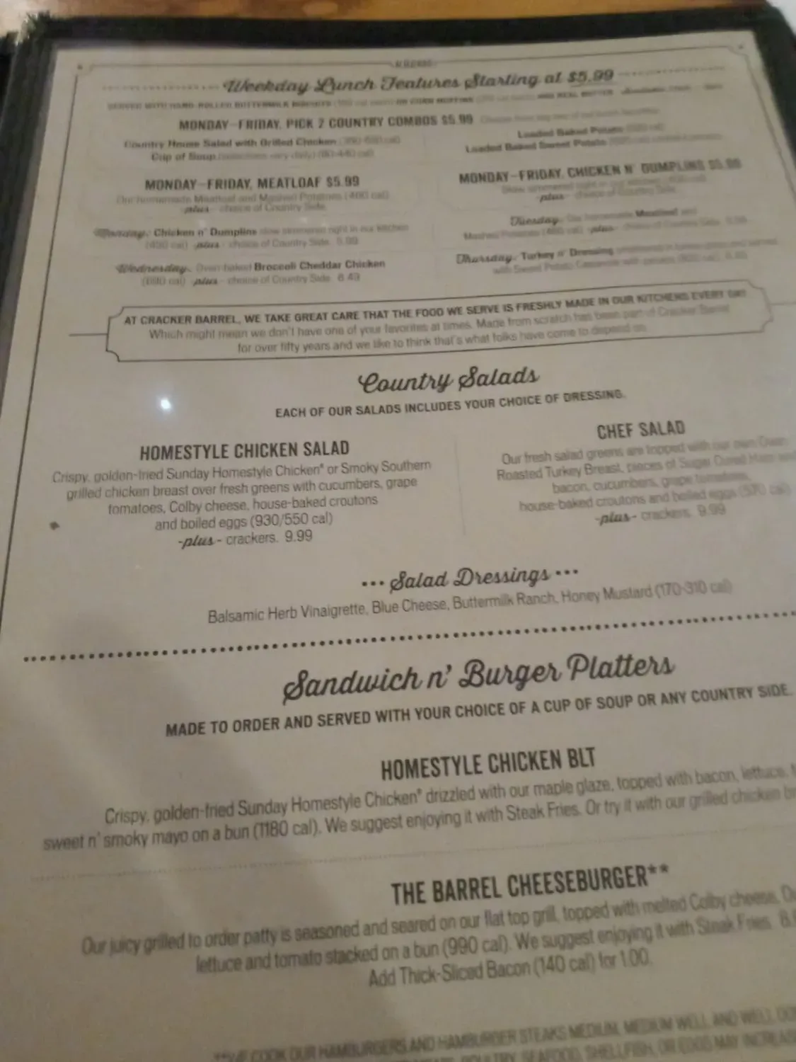 Menu 6