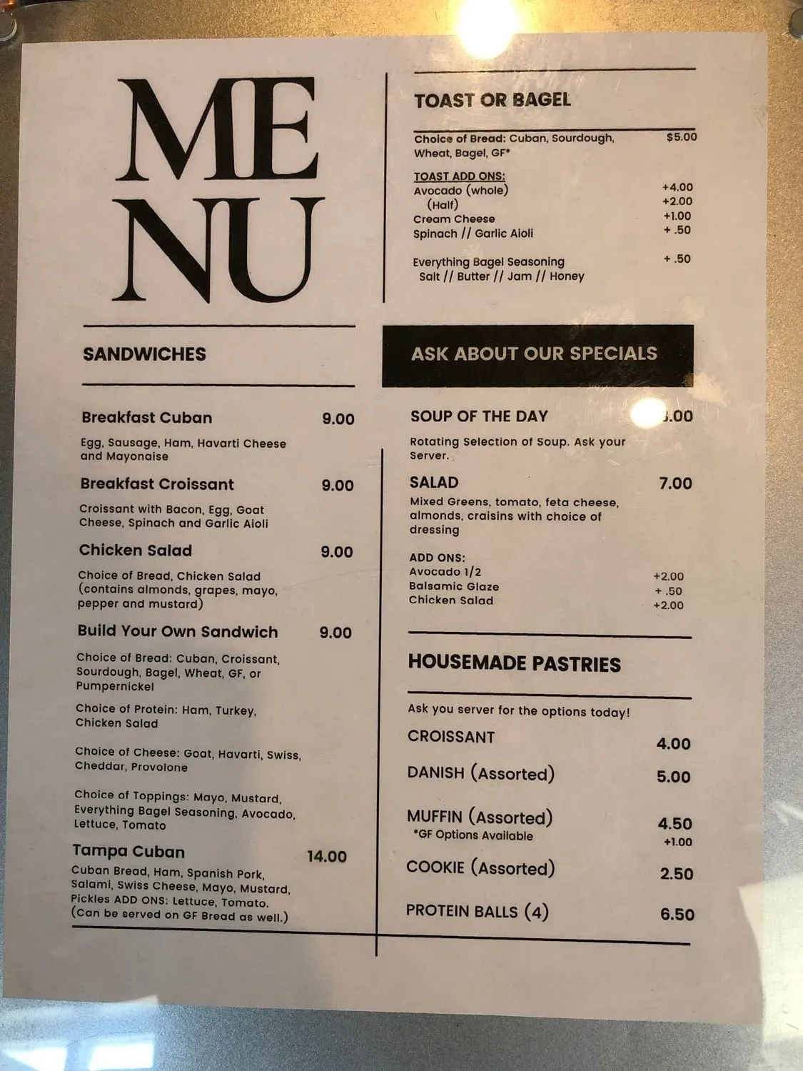 Menu 3