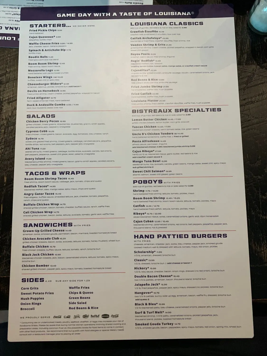 Menu 3