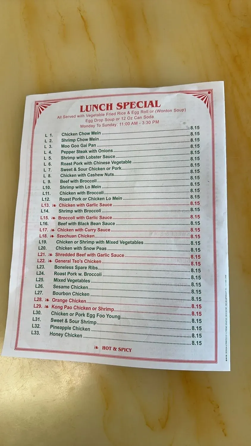 Menu 3