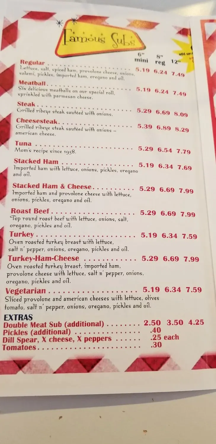 Menu 6