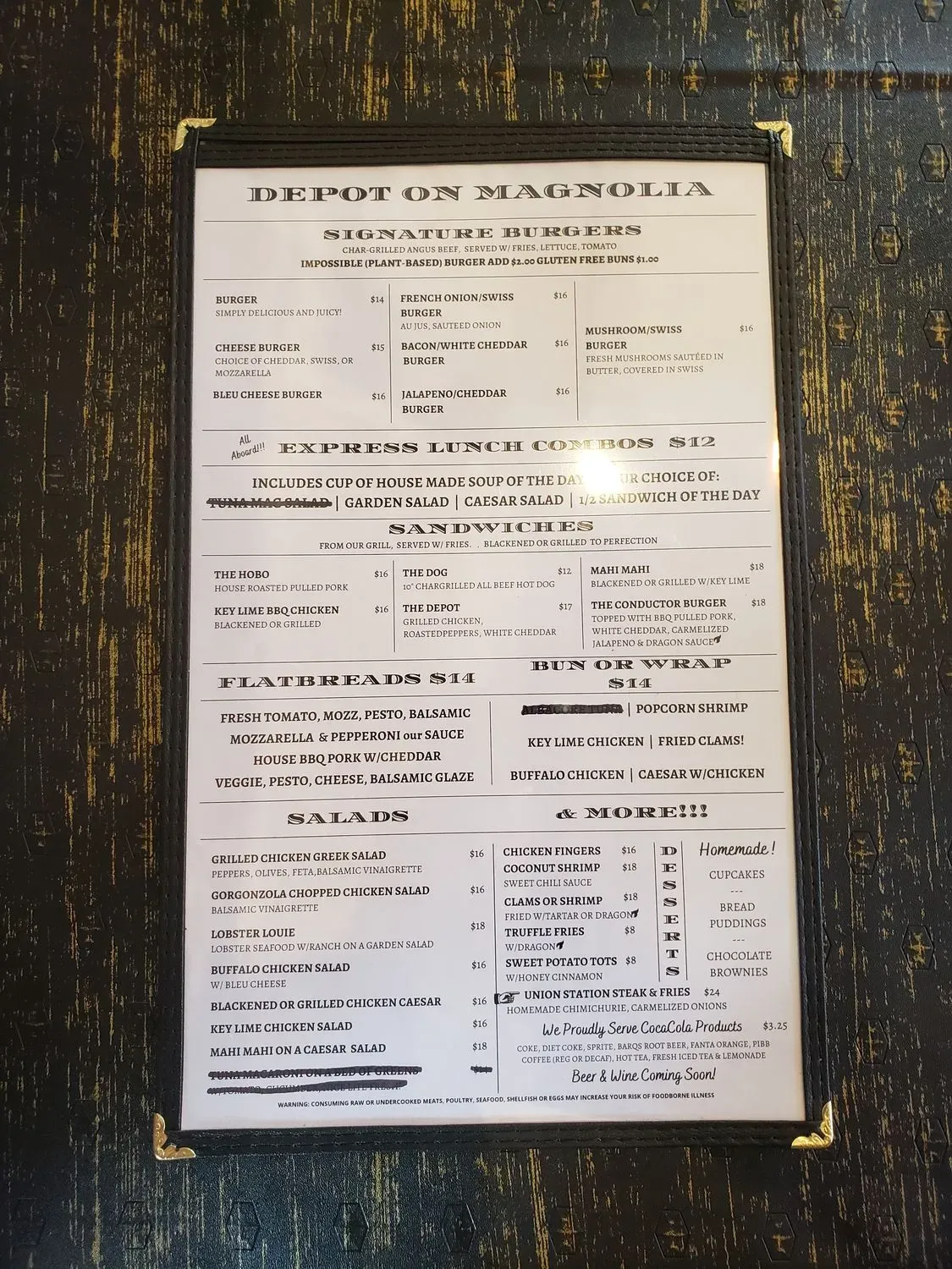 Menu 4