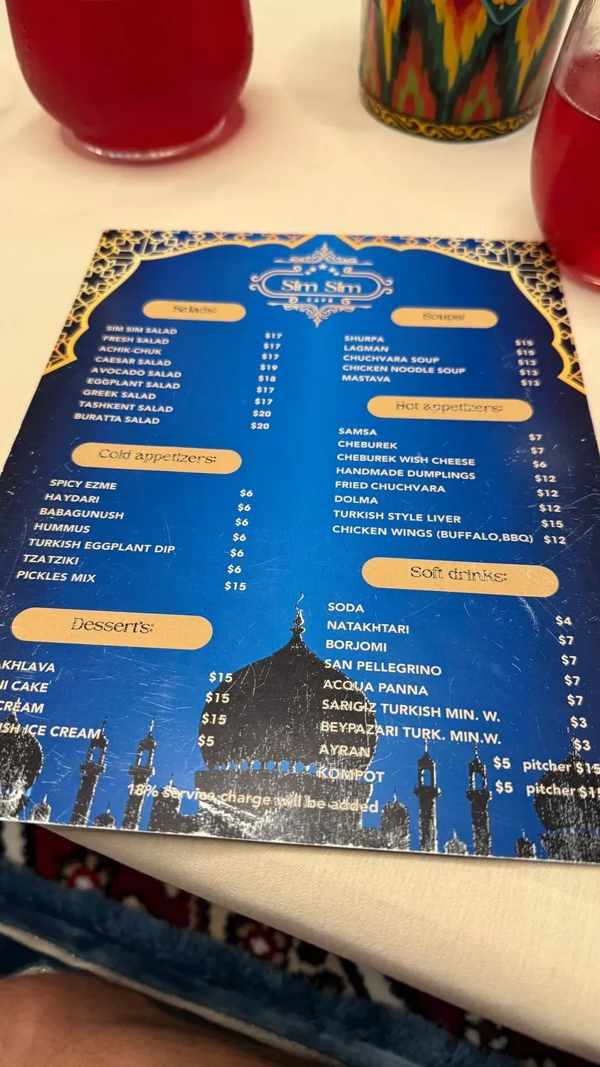 Menu 6