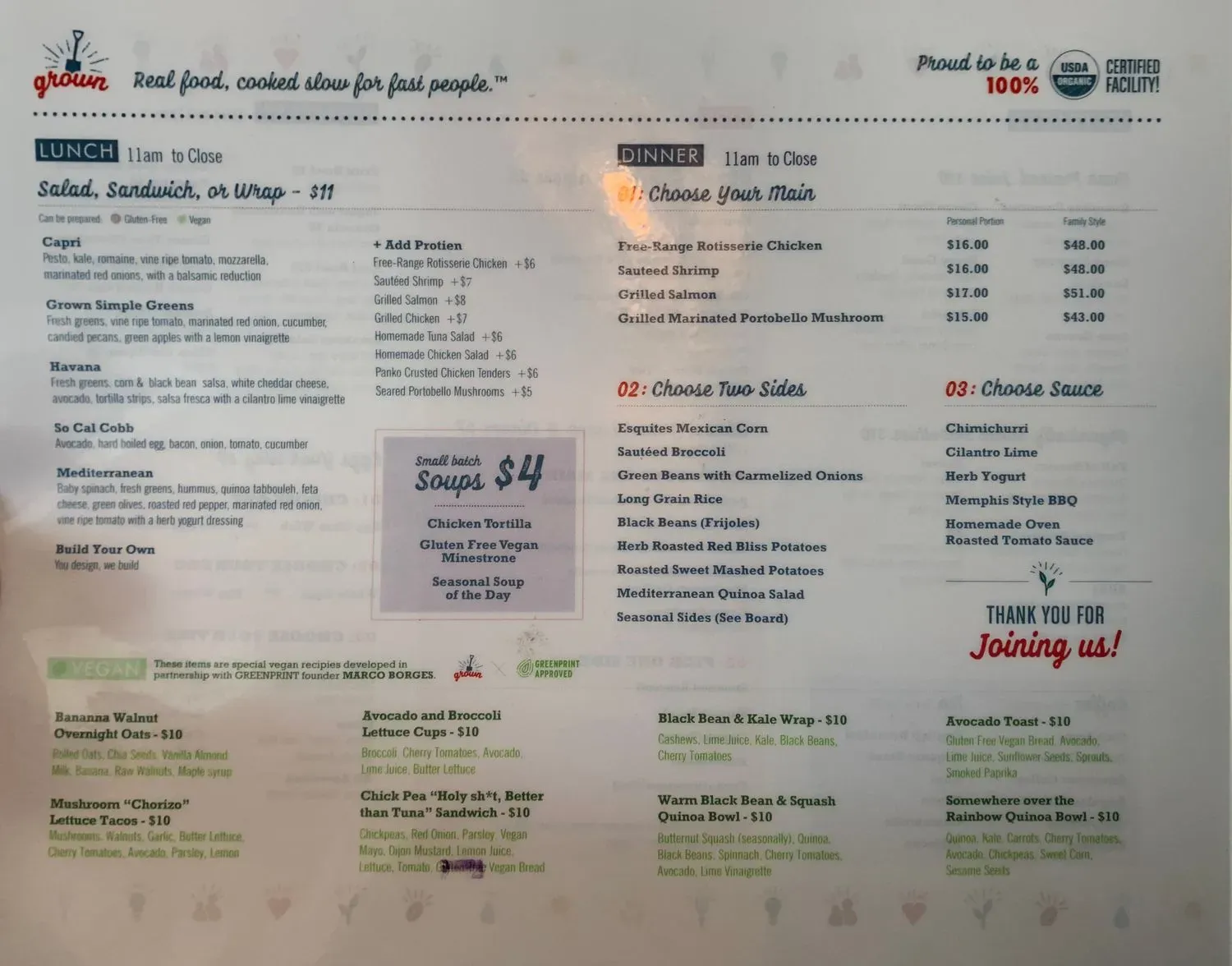 Menu 3