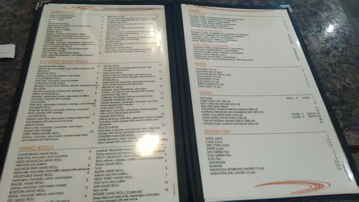 Menu 4