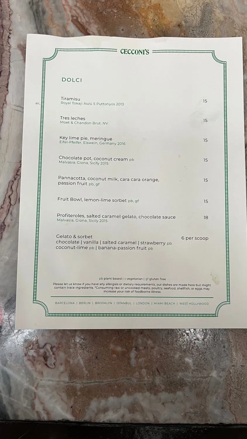 Menu 6