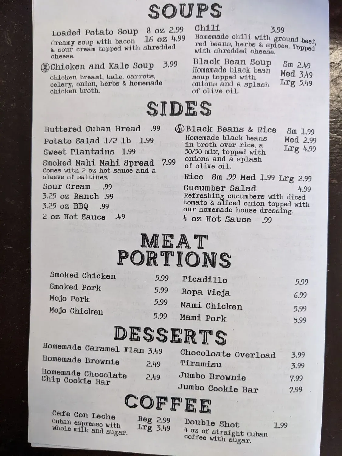 Menu 3