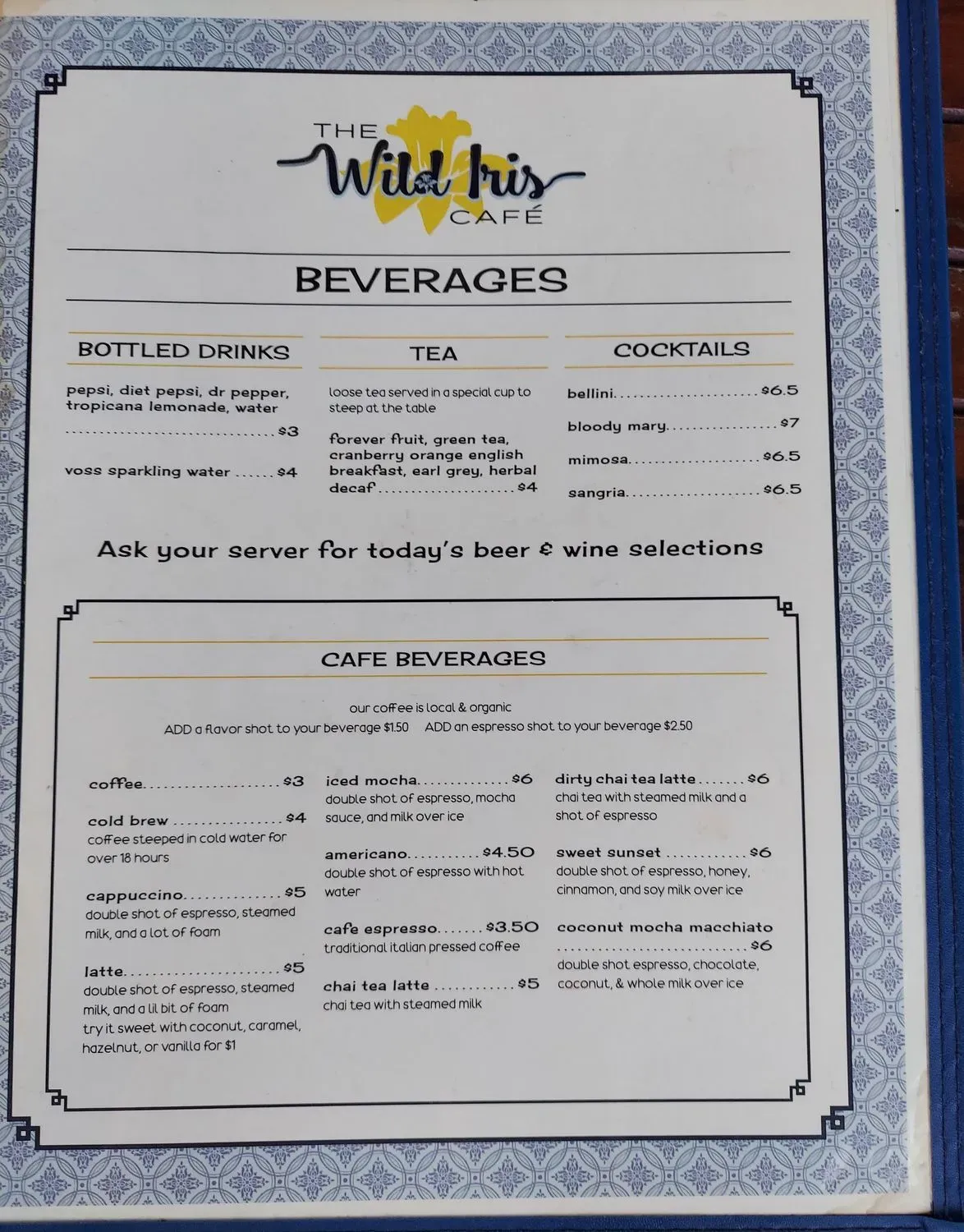 Menu 3