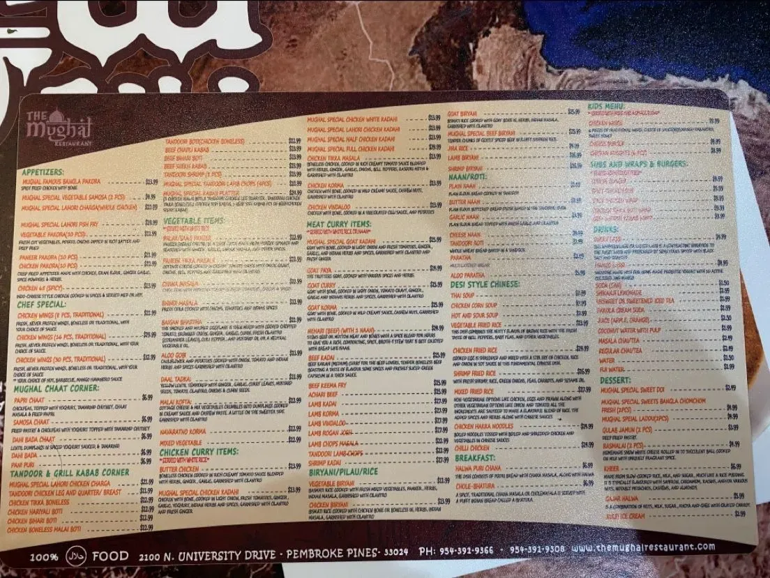 Menu 6