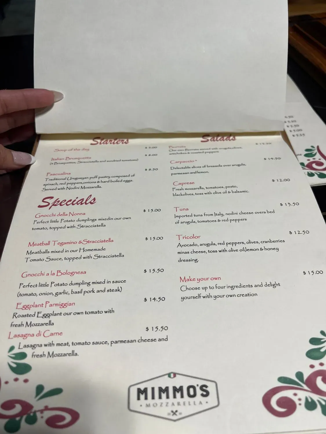 Menu 6