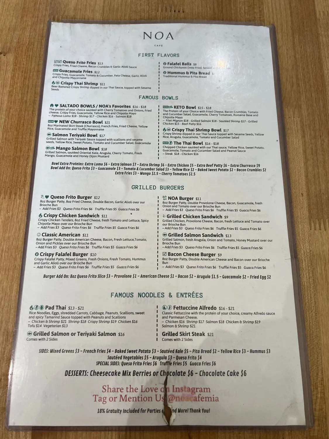 Menu 4