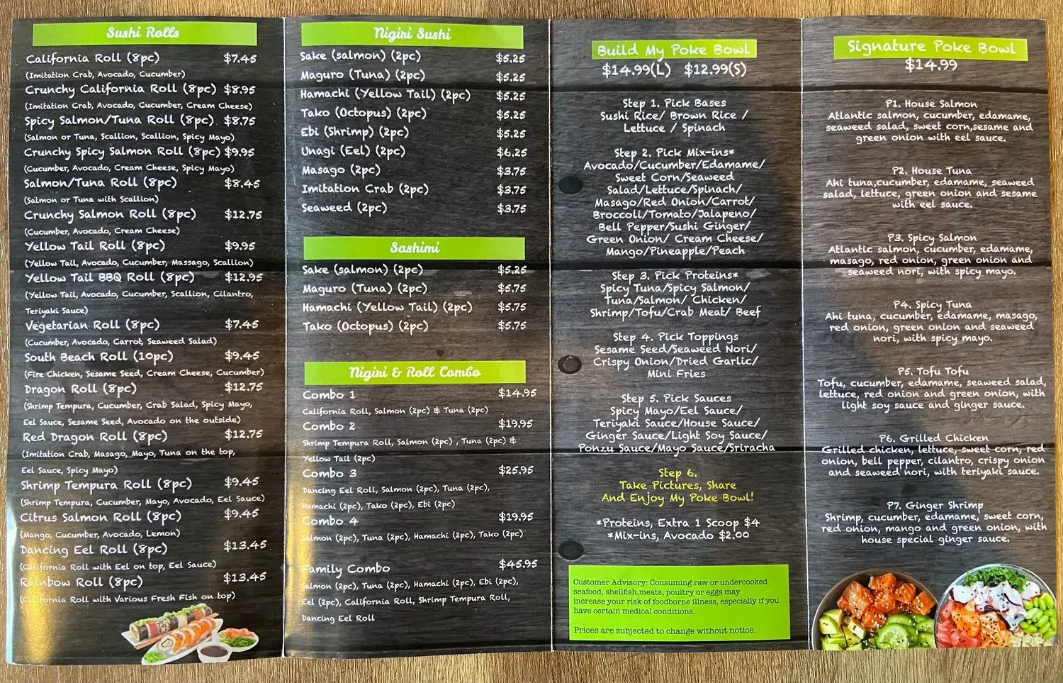 Menu 3