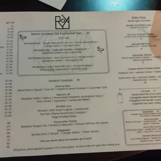 Menu 3