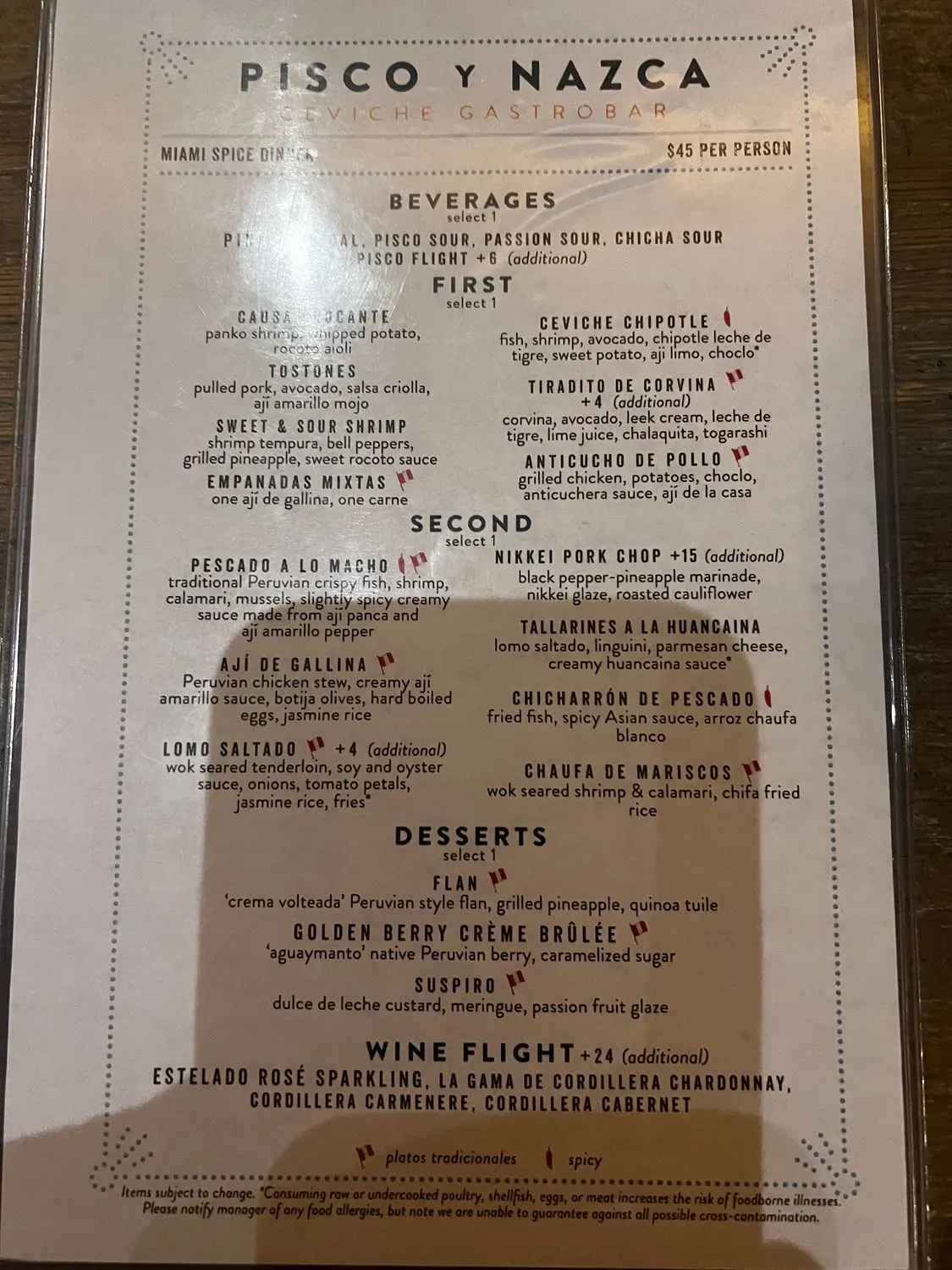 Menu 6