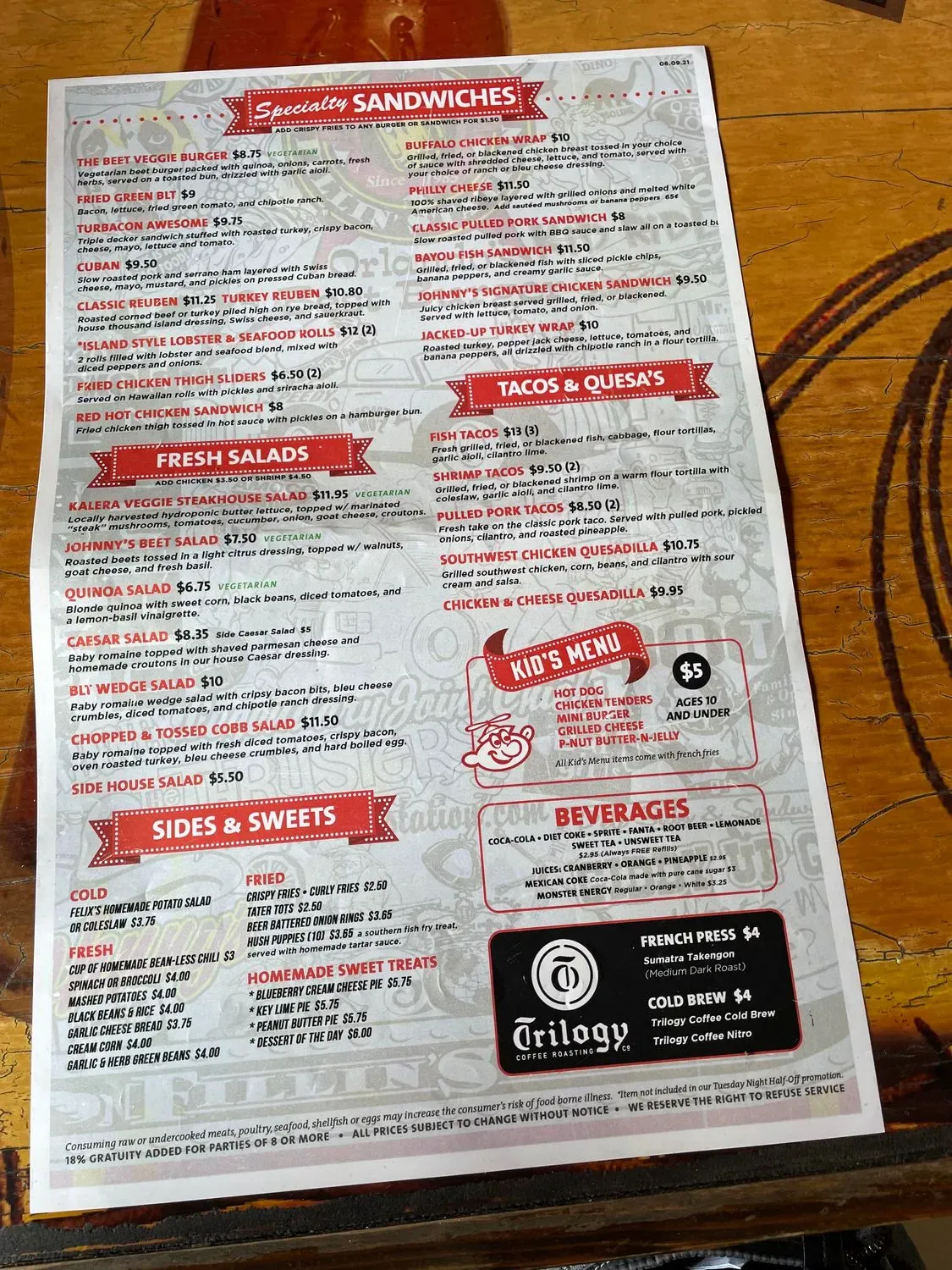 Menu 4