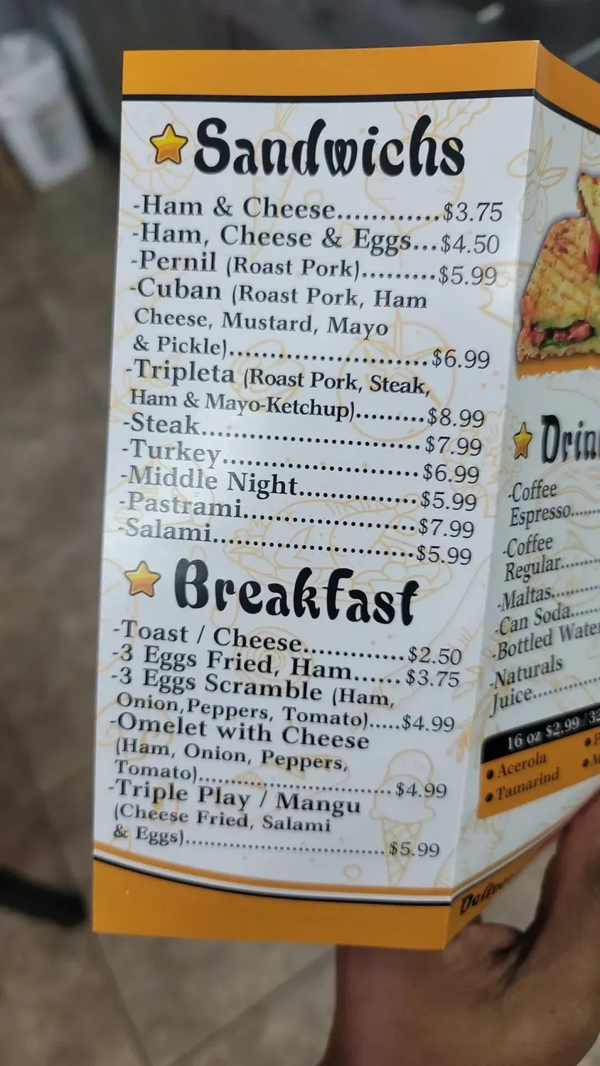 Menu 3