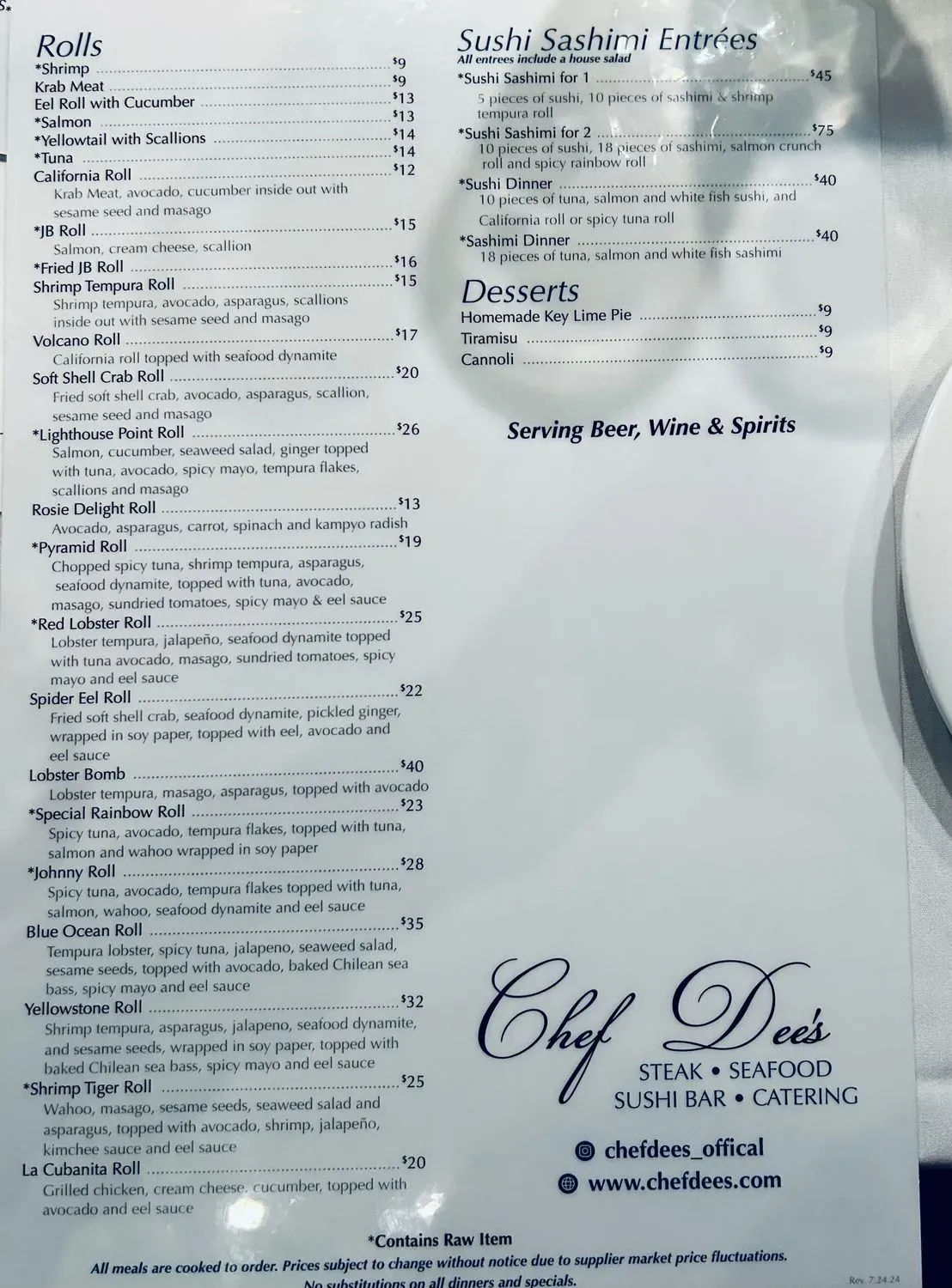 Menu 6