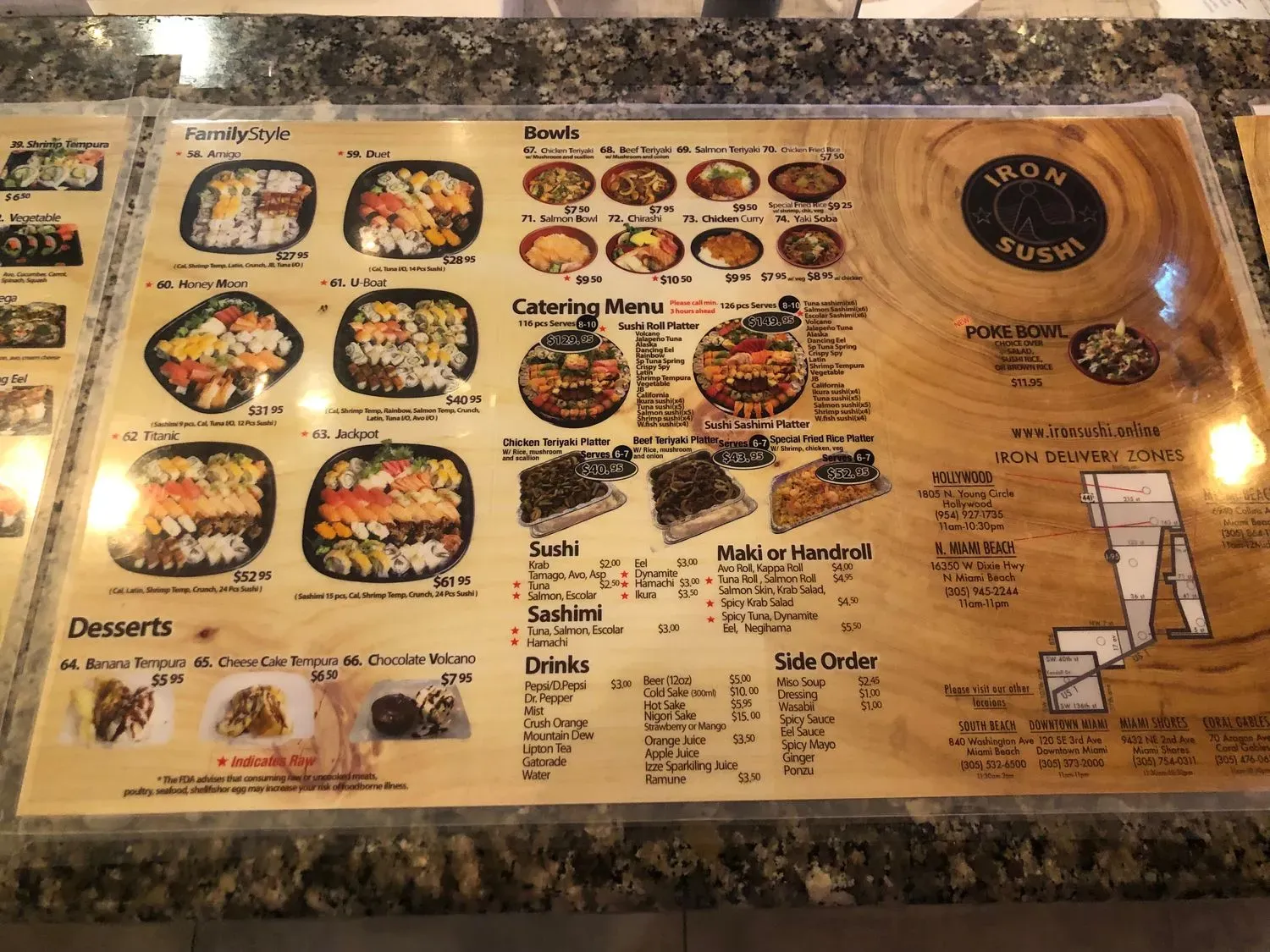 Menu 6