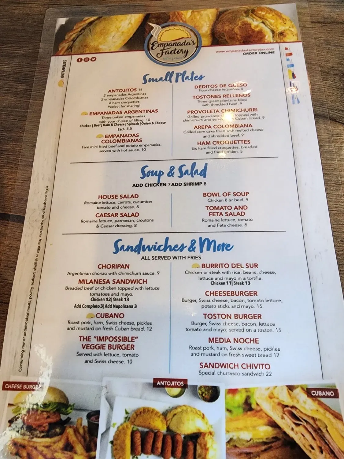 Menu 4