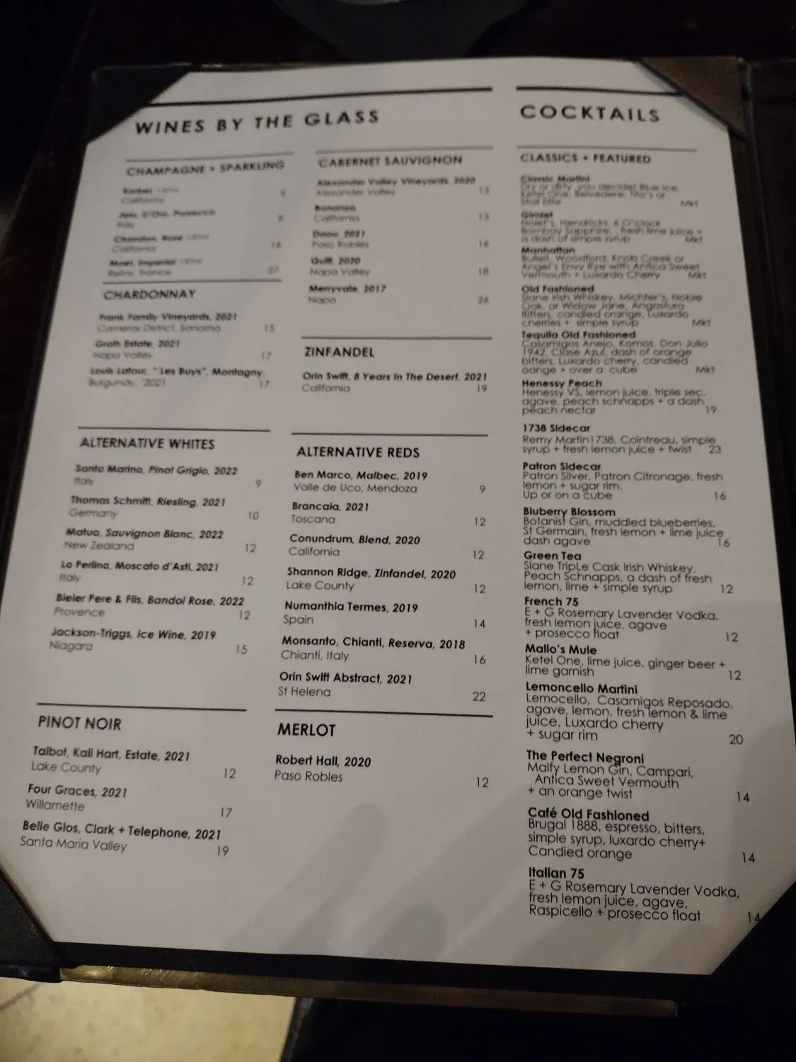 Menu 6