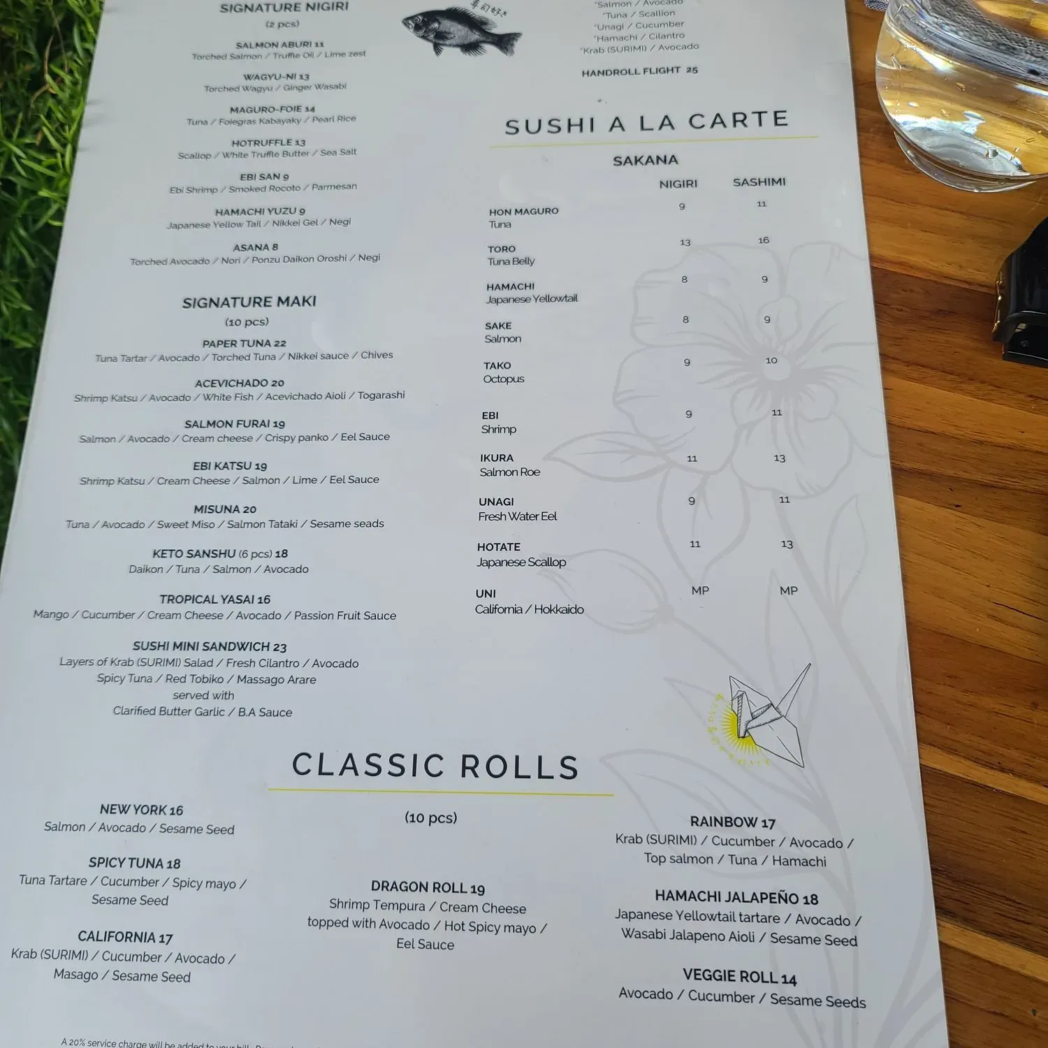 Menu 6