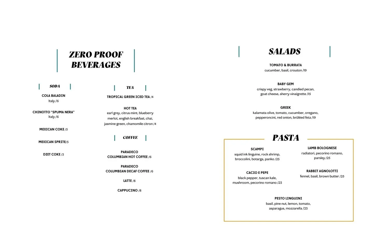 Menu 3