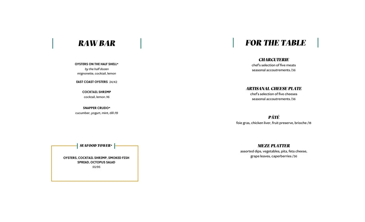 Menu 6